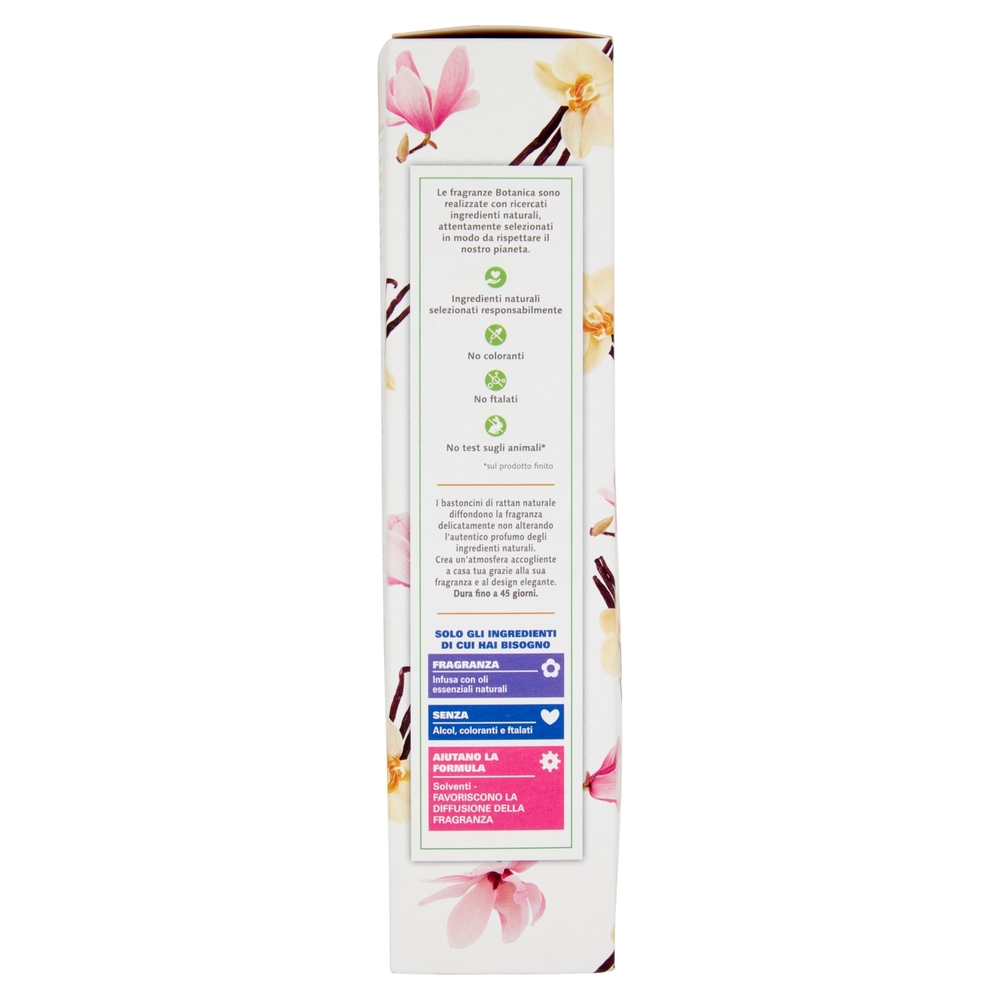 Botanica Vaniglia & Magnolia dell'Himalaya Profumatore ambiente bastoncini 80 ml
